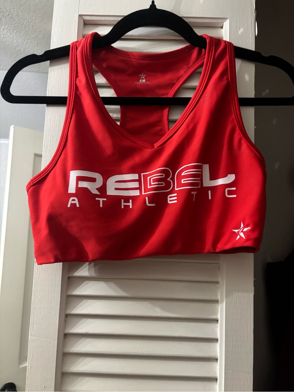 Rebel Athletic Red Sports Bra & Leggings Set - Picture 8 of 11